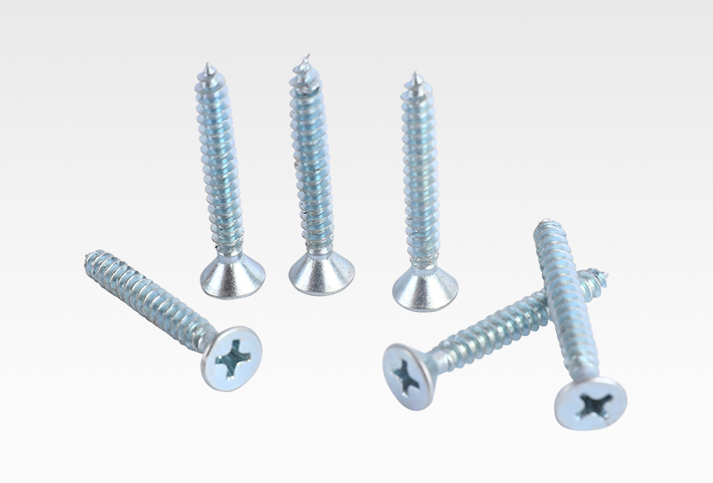 PHILL FLAT HEAD-SELF-TAPPING SCREWS-ZINC