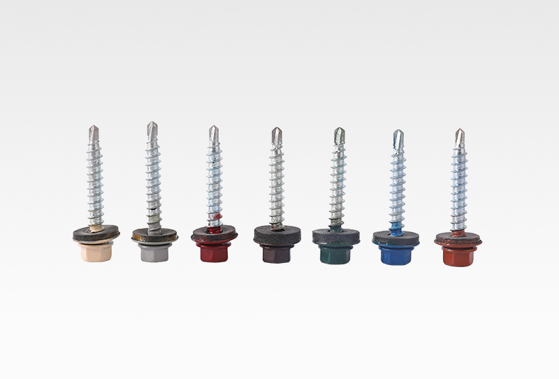 ROOFING SCREW-SELF-DRILLING SCREWS-PAINTED