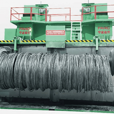 COIL SHOTBLASTING MACHINE